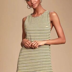 RVCA || NWT On the Fence Shift Dress {Yellow, Black, & White}